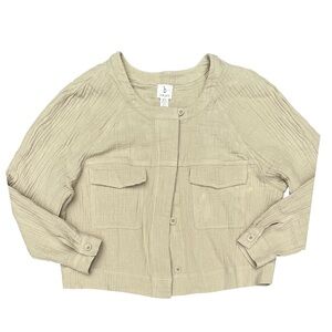 b new york Light Tan Utility Jacket